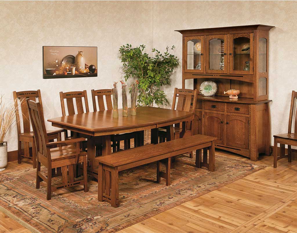amish wood kitchen table