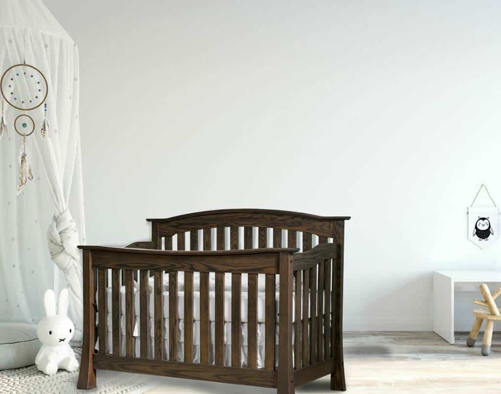 amish made baby cribs