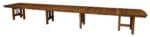 Hartford Trestle Table [Fully Expanded] / Amish Direct Furniture