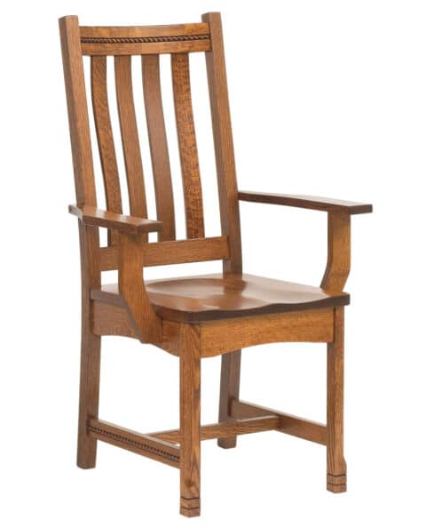 West Lake Amish Dining Chair [Arm]