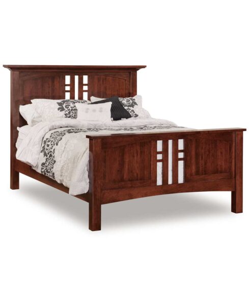 Kascade Amish Bed [Shown in Cherry with a Acres stain]