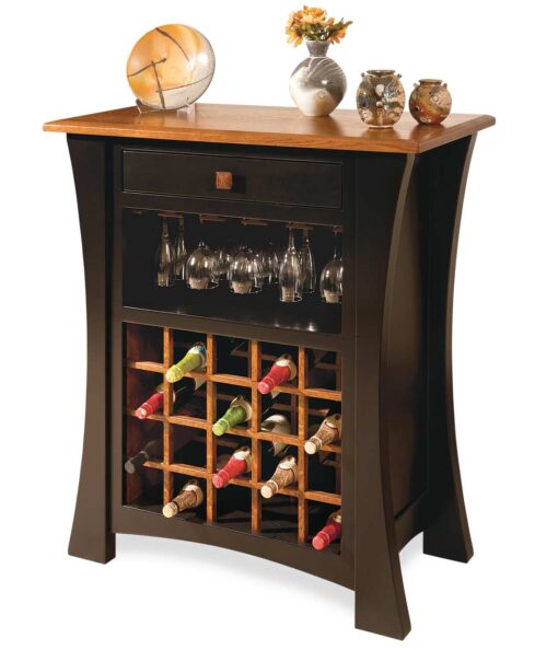 Arts and Crafts Amish Wine Cabinet