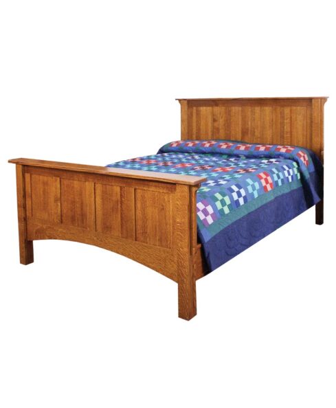 Arts and Crafts Panel Bed