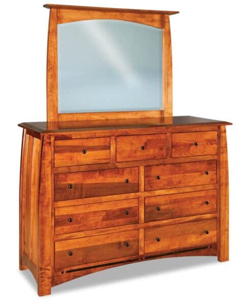 Boulder Creek 9 Drawer Dresser with optional mirror (JRBC-030)