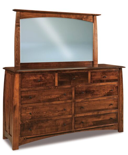 Boulder Creek 9 Drawer Dresser with optional mirror (JRBC-031)