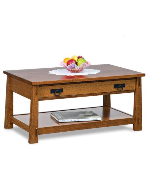 Modesto Open Coffee Table with Drawer