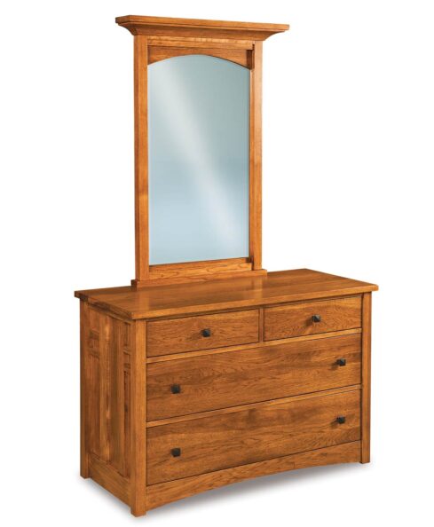 Kascade 4 Drawer Dresser with optional mirror (JRK-049-1)
