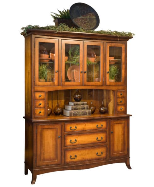 Montpelier Amish Hutch [Vintage Antique with Burnishing]