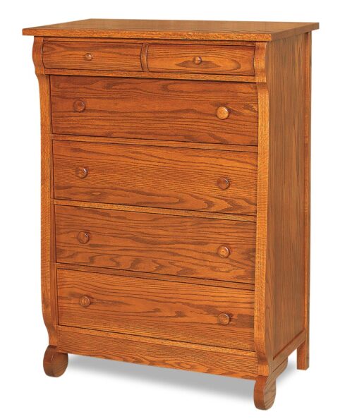 Old Classic Sleigh 6 Drawer Chest