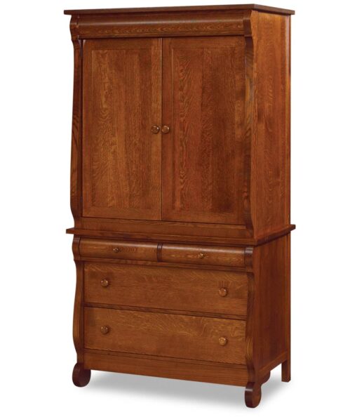 Old Classic Sleigh Wider Armoire