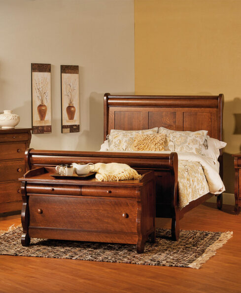 Old Classic Sleigh Bed [Set]