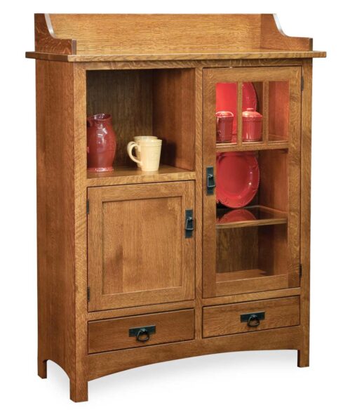 Amish Pottery Cabinet