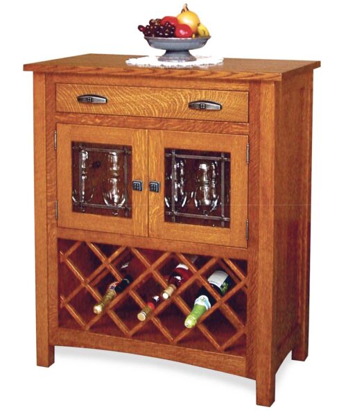 Regal Amish Wine Cabinet