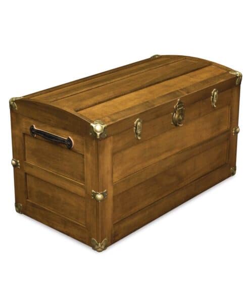 Trunk with Rounded Lid