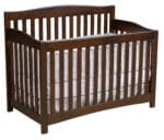 Amish Monterey Conversion Crib [Shown in Brown Maple with an Old Museum finish]
