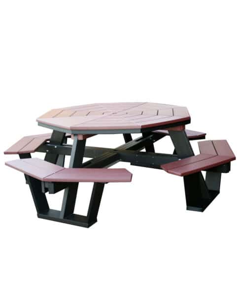 Poly 5' Octagon Picnic Table