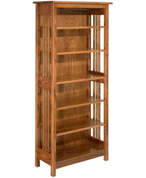 Open Mission Amish Bookcase
