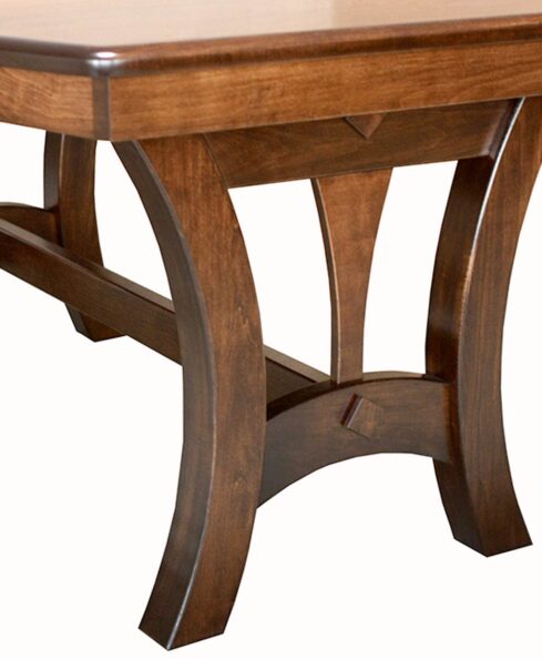 Grand Island Amish Trestle Table [Detail]