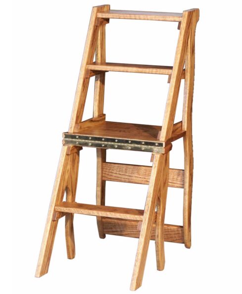 Amish Library Chair [Ladder]
