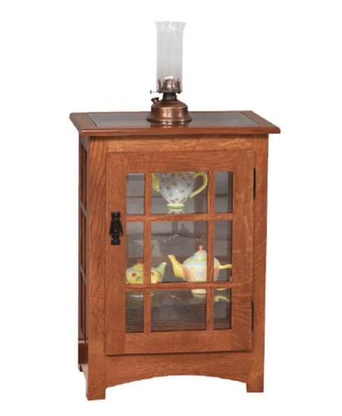 Mission Console End Table/Curio