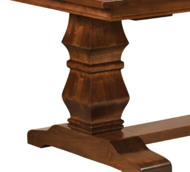 Bradbury Trestle Table [Pedestal Detail]