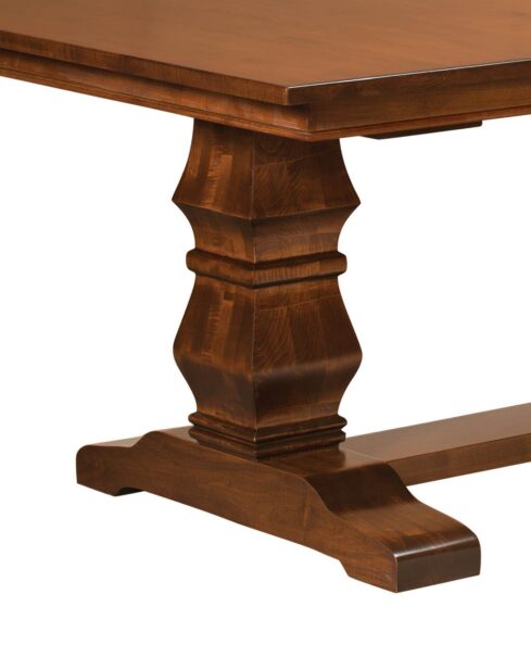 Bradbury Trestle Table [Pedestal Detail]