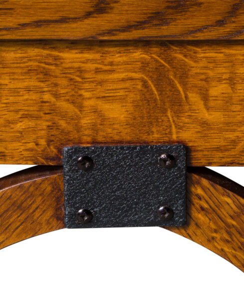 Ellis Amish Dining Chair [Bracket Detail]