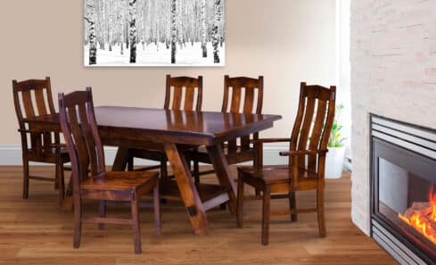 Timber Ridge Amish Dining Chair [Set]