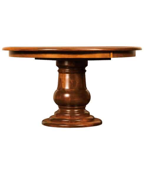 Camrose Amish Flushed Pedestal Table [Base Detail]