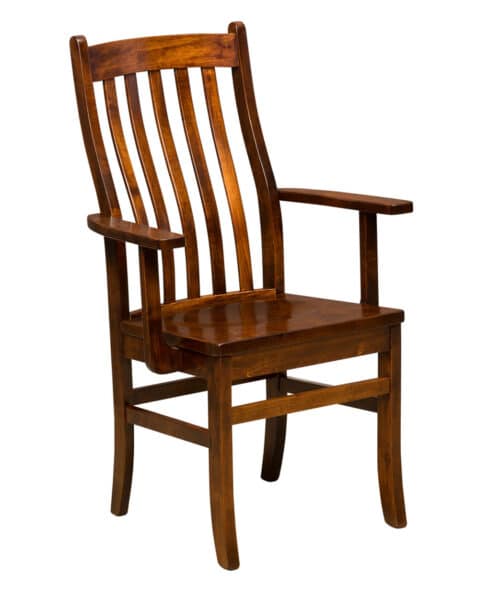 Marshall Amish Dining Chair [Arm]