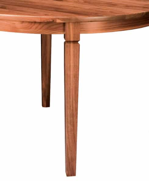 Parkland Round Leg Table [Leg Detail]