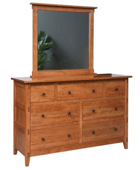 Bungalow 7 Drawer Dresser [With Optional Mirror]
