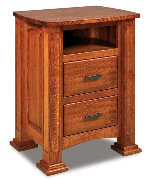 Lexington 2 Drawer Nightstand with Opening