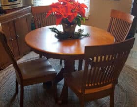 Cherie and Kent's Baytown Table Set [Amish Direct Furniture / Customer's Table Set]