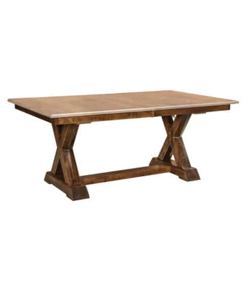 Knoxville Amish Trestle Dining Table