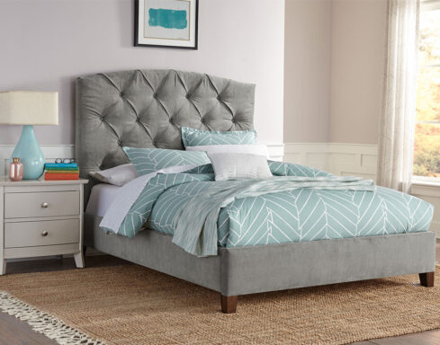 Lily Amish Full Upholstered Bed