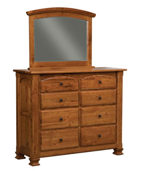 Charleston 8 Drawer Dresser with Mirror