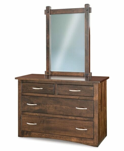 Denver 4 Drawer Dresser with optional mirror (JRDV-047-1)
