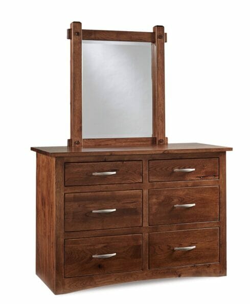 Denver 6 Drawer Dresser with optional mirror (JRDV-046)