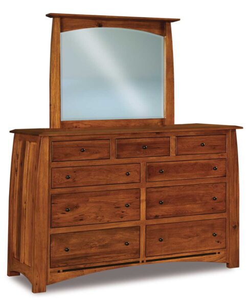 Boulder Creek 9 Drawer Dresser with optional mirror (JRBC-030)