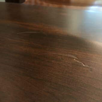 Scratch on Cherry Wood [Amish Direct Furniture]