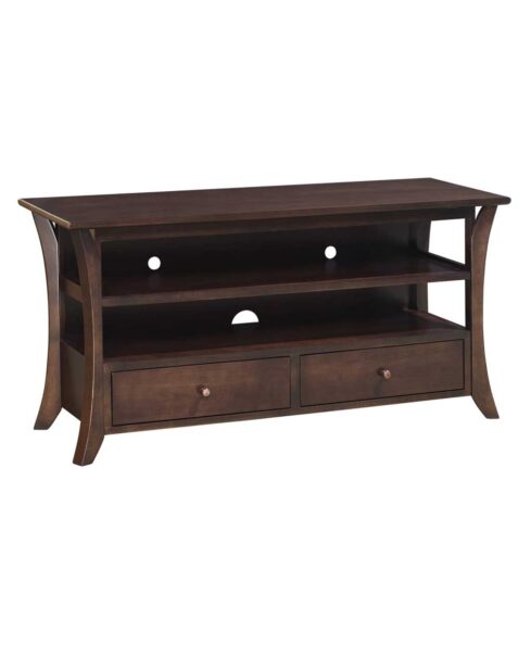 Amish crafted Catalina TV Stand [60" wide / CT2260TV]