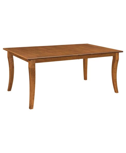 Amish crafted Fenmore Leg Table. Perfect for the kitchen or dining room. Heirloom quality Amish made furniture. American made solid hardwood furniture.