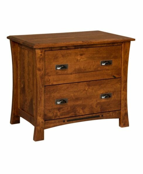 Amish Arts and Crafts Lateral File Cabinet