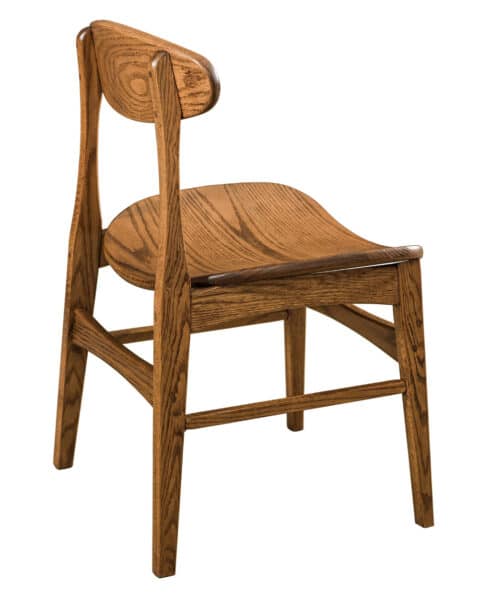 Marque Amish Kitchen Chair [Side Detail]
