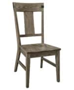 Amish Lahoma Side Chair [Red Oak with a Driftwood finish]