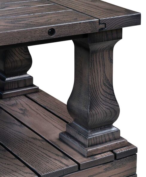 Imperial Amish Occasional Set [Pedestal detail]