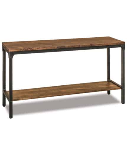 Amish Industrial Houston Metal Sofa Table [FVSTS_W-HT]
