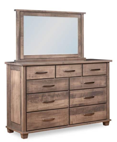 Monarch 9 Drawer Dresser with optional mirror (JRMO-045)