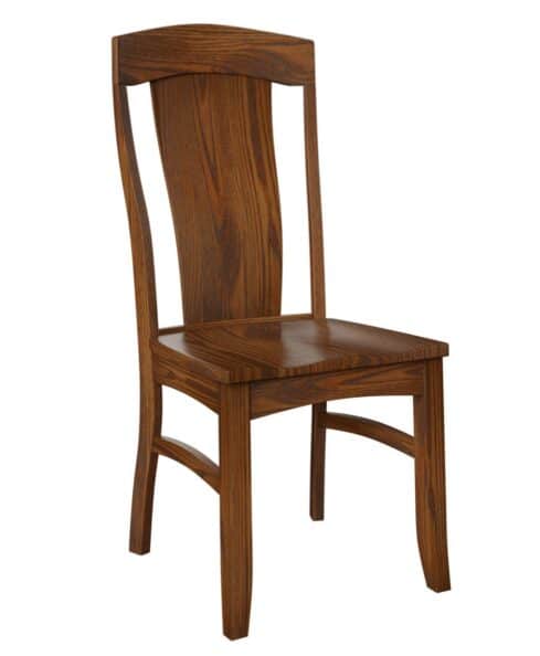 Amish made Bailey Dining Chair [Oak with a Light Asbury finish]